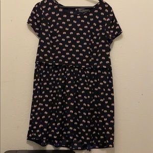 elephant dress rue 21 dark blue